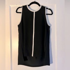 Madewell black sleeveless top